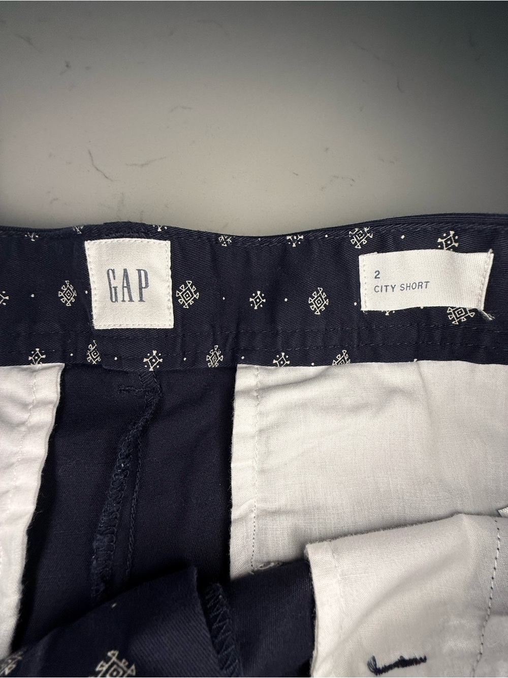 Vintage GAP Navy Cotton Chinos - Picture 3 of 9